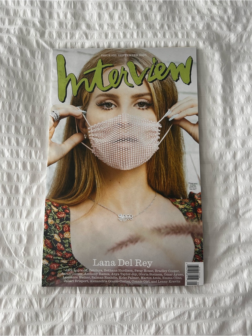 Lana Del Rey Cover Interview Magazine September 2020 Issue 532